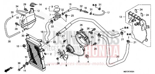 RADIATOR (FJS400D8) FJS400D8 de 2008